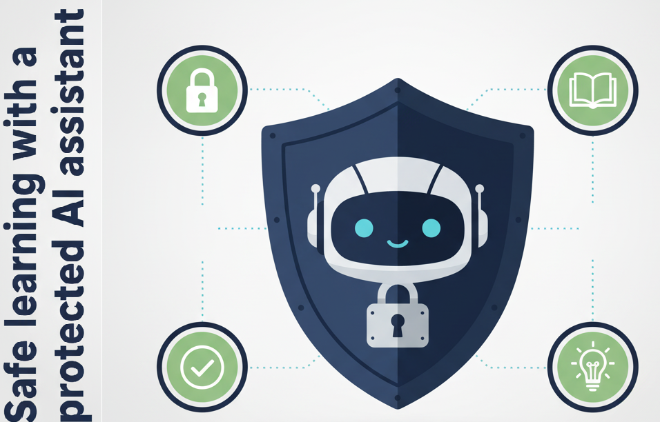 Safe learning with protected AI assistant